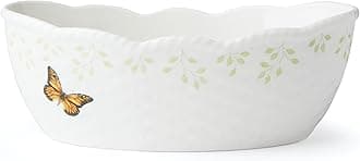 894107 Butterfly Meadow Bread Basket, Easter Serveware