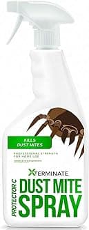 Xterminate Dust Mite Spray 1L HSE Approved and Licensed Killer Treatment Non-Staining. Ideal for Carpets, Upholstery, Bedding etc. Treats & Controls Re-infestation. Helps Prevent Allergies & Rashes