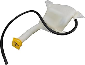 TRQ Radiator Coolant Reservoir Expansion Tank Overflow Bottle Compatible with 2001-2003 Chrysler Town & Country Voyager Dodge Caravan CH3014124