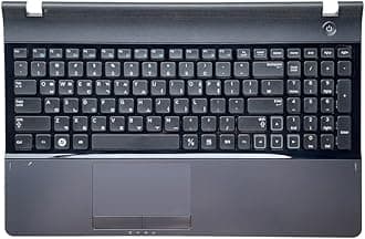 YANHAO [Laptop Keyboard] New US/KR/AR for Samsung NP300E5A NP305E5C NP300e5x NP305E5A 300E5A 300E5C 300E5Z US Laptop Keyboard with C Shell [Easy Installation] (Color : KR)