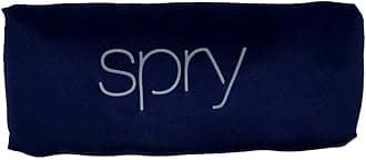 Spry Recovery Pillow - Supportive Neck, Back, Lumbar, Spine Contouring Pillow Great for Work, Office, Couch & More Adaptive Flo-Form Technology (Blue)