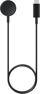 SAMSUNG Galaxy Watch Charger, Fast, Magnetic Charging for Galaxy Watch5 Series and Later, EP-OL300BBEGUJ, Black, 2024