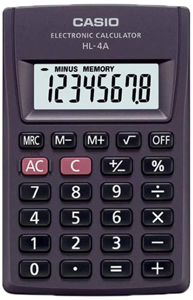 Casio HL 4AW Calculator