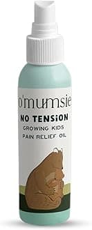- o'mumsie No Tension Baby Pain Relief Massage Oil For 0-7 Years Old | Baby Massage Oil with Mint Crystals, Turmeric Root Extract and Black Pepper For Leg & Body Pains - 50 ml