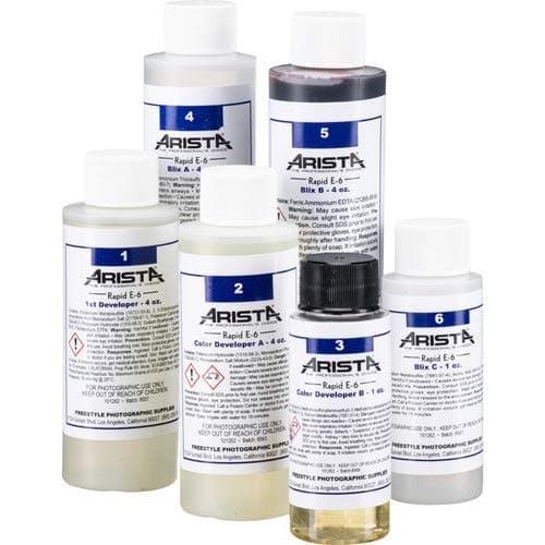 Arista Rapid E-6 Color Slide Developing Kit (1 Pint)