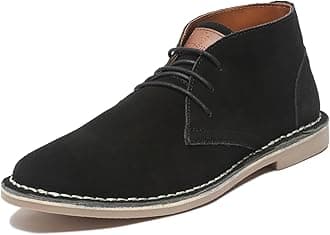 LOUIS STITCH Suede Leather Chukka Boot for Men | High Ankle Casual Office & Trekking Shoes | Hiking Boot | Stitch Down Desert LSSD