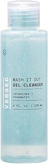 Wash It Out Gel Cleanser 6.4 Fl. Oz! Face Cleanser Infused With Refreshing Mint And Nourishing Rosewater! Cruelty Free, Paraben Free and Vegan! Choose Your Facial Treatment! (Facial Cleanser)
