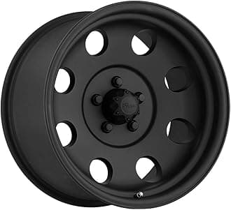 Pacer 164B LT Mod Black Matte Black Wheel with (16x8/6x5.50, -06mm Offset)