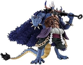 TAMASHII NATIONS S.H.Figuarts ONE PIECE Kaido of the Beasts (Beast-Human Form) Approx. 9.6 inches (245 mm), PVC & ABS Pre-painted Action Figure