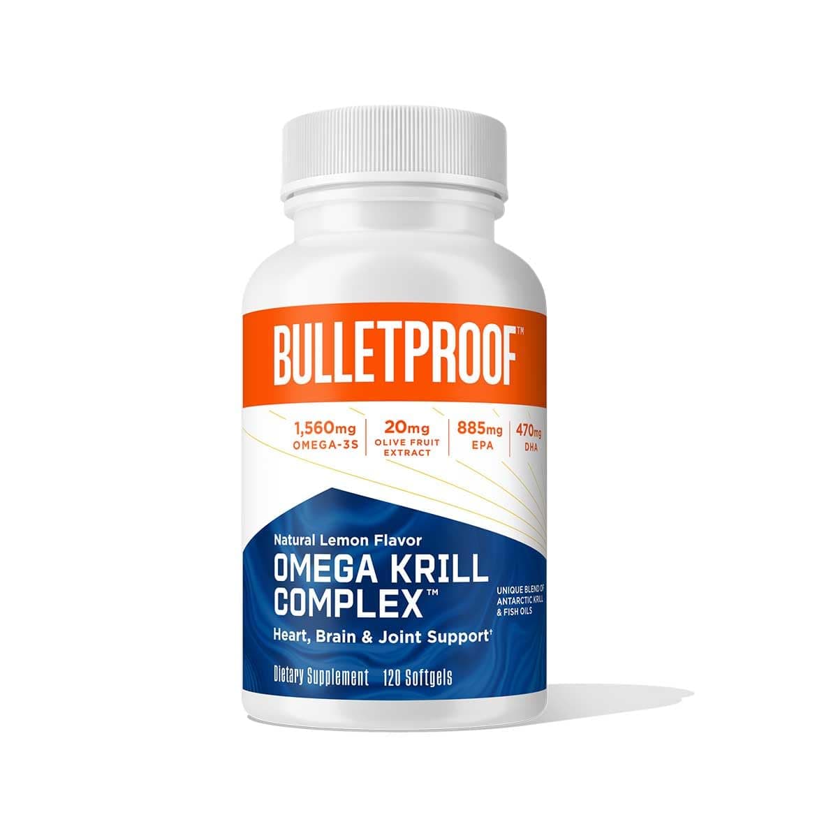 Bulletproof Omega Krill Complex, 120 sg
