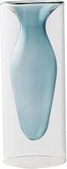 SECRET DESIRE Modern Bonsai Flower Vase Novelty Planter Pot Home Office Room Decoration Light Blue|Vase for Home Decor|Vase for Living Room|Vase Stand|Vase for Dining Table|Vase with Flowers