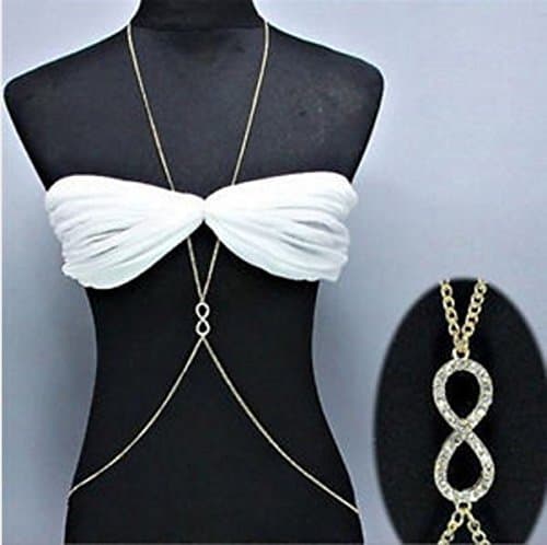 Gold Infinity Charm Body Chain