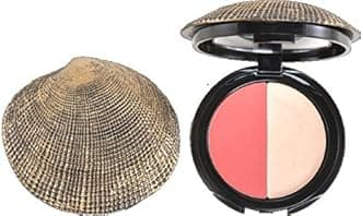 DuWop Seashell Cheek Dual - Blush and Highlighter - Rubelite