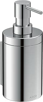 Universal Circular Modern Bath and Kitchen Sink Soap dispenser in Chrome, 42810000