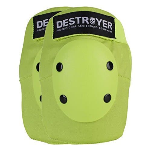 Destroyer PRO Lime Elbow Pads - X-Large