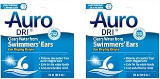 Auro Dri Swimmer's Ear Drying Drops, Fast Relief, 1 fl oz. (Pack of 2)