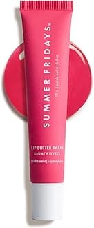 Summer Fridays Tinted Lip Butter Balm - Conditioning Vegan Lip Balm for Instant Moisture, Shine & Hydration - Sheer-Tinted, Soothing Skincare - Pink Guava (.5 Oz)
