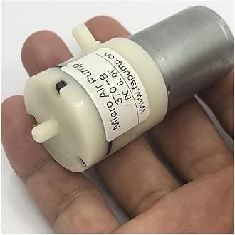 Submersible Sump Pump DC 4.5V/ 6V/ 12V/ 24V Micro 370 Motor Vacuum Air Pump Low Noise Small Volume Transfer Pump (Voltage : 6V)