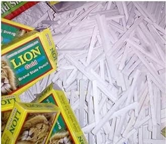 Thin Slate Pencils 400 g (Lion)