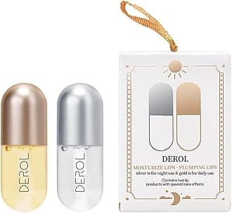 ANMANSY Lip Plumper by DEROL,2 PCS Natural Lip Plumper,Lip Enhancer, Natural Plumping Lip Serum, Lip Plumping Balm, Hydrated Beauty Lips 5.5ml, Day And Night