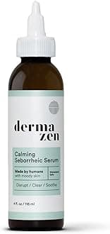 Dermazen Calming Seborrheic Serum, Dermatologist Recommended, Topical Seborrheic Dermatitis Serum For Scalp, Face, and Body (4oz)