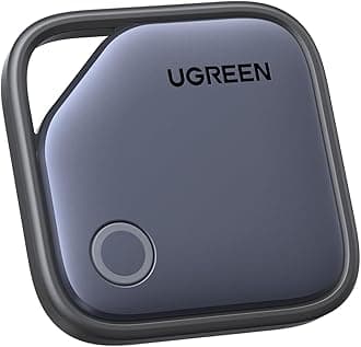 UGREEN FineTrack Smart Finder 1 Piece Smart Tracker Compatible with Apple "Find My" (iOS Devices Only) Smart Tag SmartTrack Anti-loss Tag/Item Finder for Keys/Bags/Wallets/Luggage/Pet Collars etc