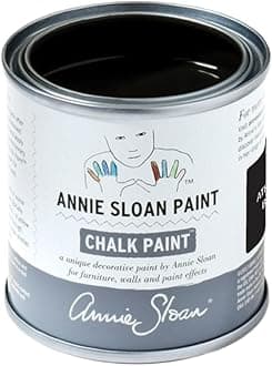 Annie Sloan Chalk Paint® (Athenian Black, 120 ml/4.06 Fl Oz) a unique decorative paint for furniture, cabinets and home décor with no sanding or priming