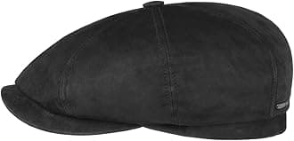 StetsonHatteras Goat Suede Flat Cap Men | Made in Germany