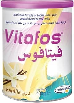 – Nutritional Growing Up Children's Milk Formula For 1-10 Years Vanilla Flavour 400g