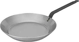 Bourgeat Black Carbon Steel Frying Pan, 8 1/2"