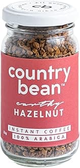 - Hazelnut Instant Coffee Powder 50 G | Arabica, Freeze-dried, Flavoured coffee | No Added Sugar | Makes 25 Cups