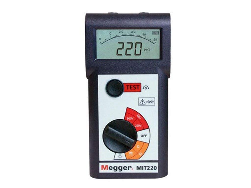 Megger MIT220 Insulation and Continuity Tester