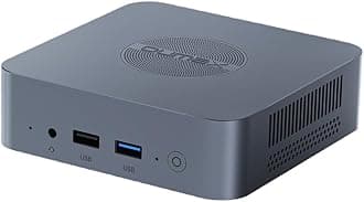 Mini Desktops PC 12th N95 Processor Up to 3.4GHz 4 C/4 T 8GB DDR4 256GB M.2 SSD 4TB Expandable Win-11Pro /Built-in Power Supply/Dustproof Design/WiFi/BT5.0/Dual HDMI 2.0 4K@60Hz/Dual