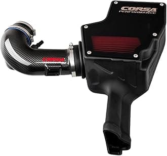 18-22 Ford Mustang GT 5.0L V8 Carbon Fiber Air Intake w/DryTech 3D No Oil (44007D)