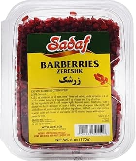 Barberries Dried - Zereshk Dried Barberries - Persian groceries - 6 oz Package