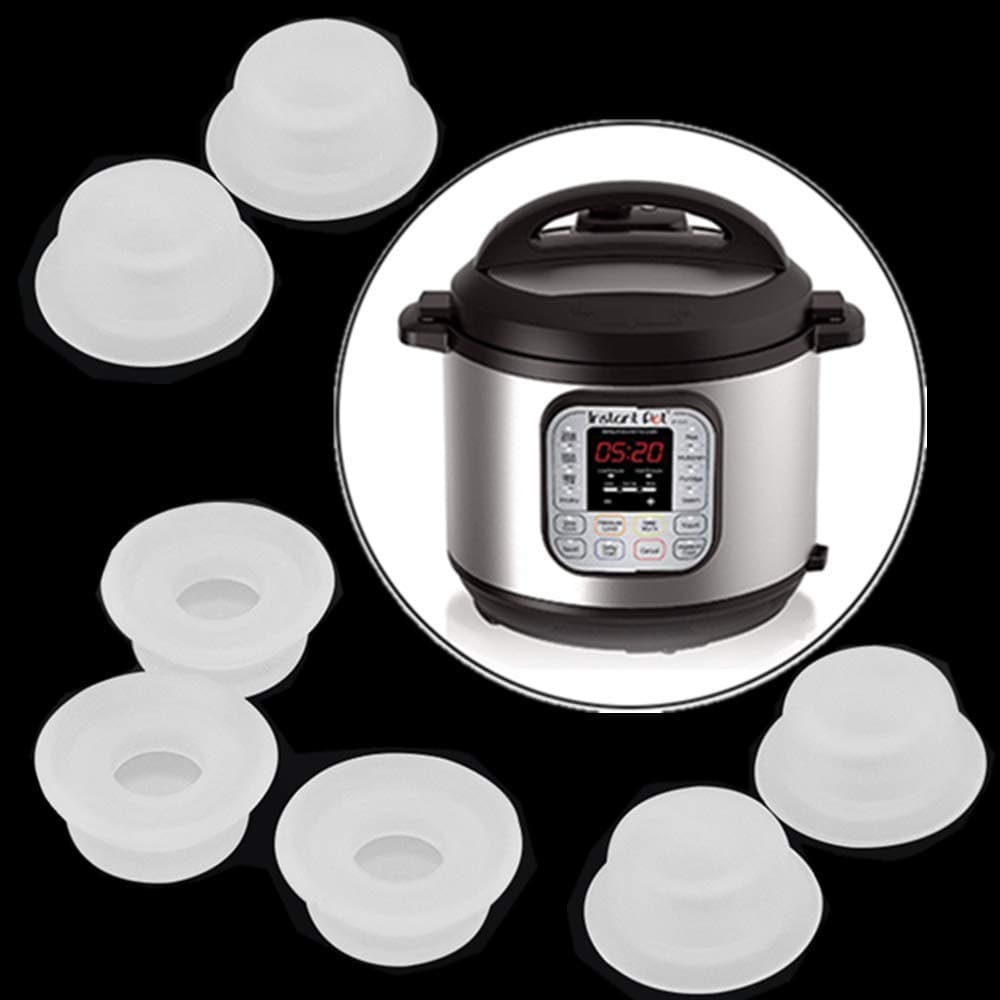 ZoneFly Original Replacement Float Valve Gaskets for Instant Pot Duo 3, 5, 6, 8 Quart, Duo Plus, Ultra, LUX 3, 8 Qt, Pressure Cooker Float Sealing Caps - 7 Packs