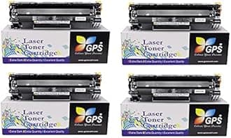 GPS Colour Your Dreams 78A Toner Cartridge Compatible for HP Laserjet M1536, P1560, P1566, 1536dnf , M1536dnf, P1606, P1606dn Printers (78A - Set of 4)