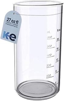 Anakel Home Kitchen Lab Measure and Mixing Beaker 600ml | Compatible with Braun Hand blenders | Strong and Durable Plastic