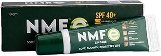 NMFe Moisturising Lip Care 10 Gm | SPF 40+| For Dry And Chapped Lips |Lip balm | Aloe Vera & Vitamin E | Protects lips from dryness & sun damage | Dermatologically Tested