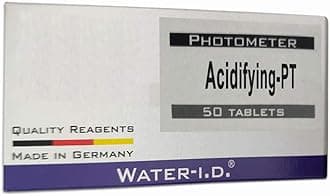 Reagents for - Pool Lab, PoolWaterLAB, Water Tester - Acidifying PT