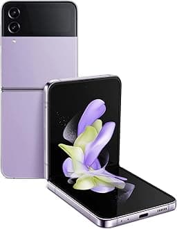Samsung Galaxy Z Flip 4 5G, US Version, 512GB, Bora Purple - Unlocked (Renewed)