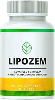 Lipo-zem Supplement | Women for 𝐖𝐞𝐢𝐠𝐡𝐭 𝐋𝐨𝐬𝐬 | Capsulas for Women & Men (60 Capsules) (Pack 1)