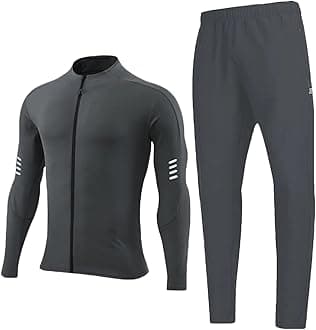 Aimtoyou Sweat Suits for Men Quick-Drying Fitness Training Sports Suit Aimtoyou Men Jogging Track Suits