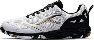 Hundred Men Raze Pro Badminton Shoes (Non Marking) | Also Indoor Sports | Lightweight, Breathable & Durable | X-Cushion | Active Grip Sole | Extended Heel Lock