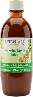 Patanjali Karela Amla Juice 500ml / 16.90 fl oz