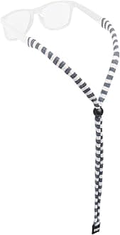 Chums Original Cotton Safety Eyewear Retaine-Unisex Keeper for Sunglasses-Adjustable Fit & Made in USA (Standard-End Size)