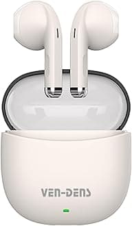 Wireless Earbuds For Samsung Galaxy S24 FE Plus Ultra / A17 A56 A36 A26 A16 A15 5G A25 A35 A55/ S23 FE, Wireless Bluetooth 5.3 Earbuds with Microphone Hi-Fi Stereo Sound Headset (GOLD)