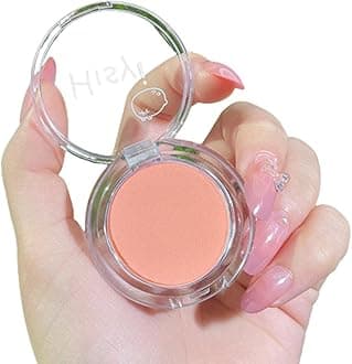 Matte Blush Peach Cream Makeup Orange Pink Blush Palette Cheek Contour Blush Cosmetics Blusher Red Rouge Highlighter Cheek Blush