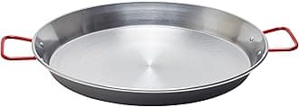 Garcima La Ideal Polished Steel Paella Pan 38cm