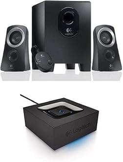 Z313 Speaker System + Logitech Bluetooth Audio Adapter Bundle